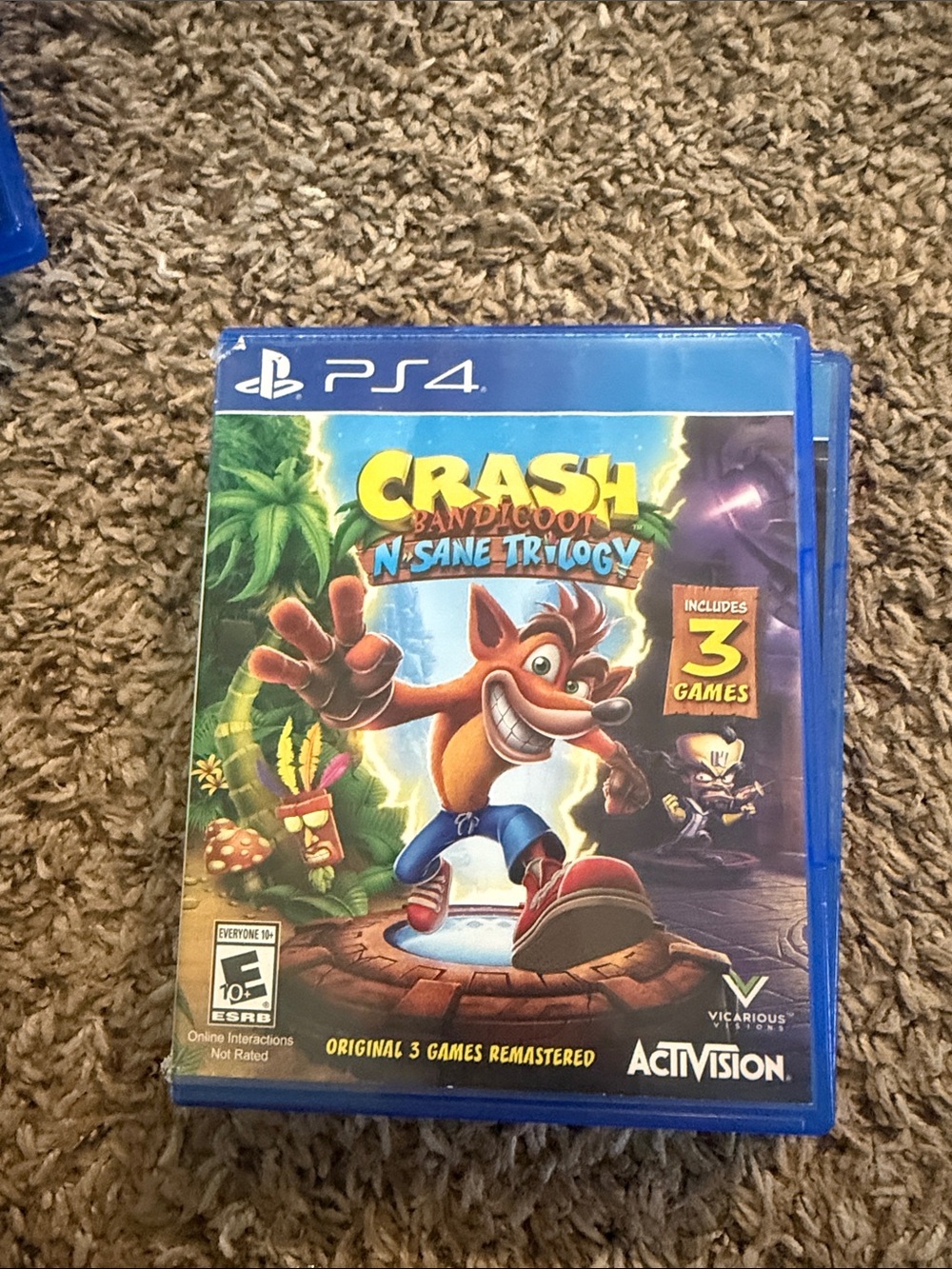Crash Bandicoot N. Sane Trilogy PS4 by Activision - Colorful Cover